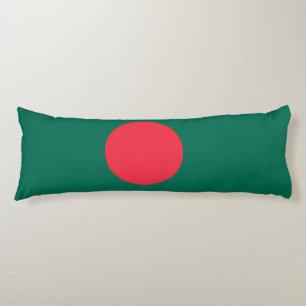 Patriottische vlag van Bangladesh Lichaamskussen
