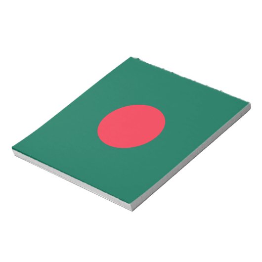 Patriottische vlag van Bangladesh Notitieblok (Linkerzijde)