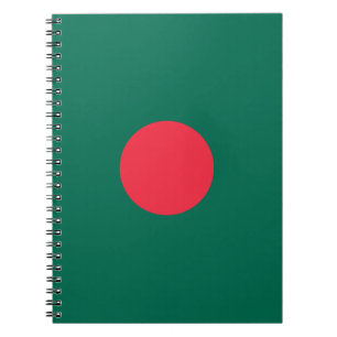 Patriottische vlag van Bangladesh Notitieboek