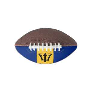 Patriottische vlag van Barbados American Football