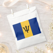Patriottische vlag van Barbados Bedankzakje (Geknipt)
