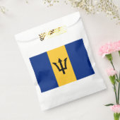 Patriottische vlag van Barbados Bedankzakje (Gezegeld)