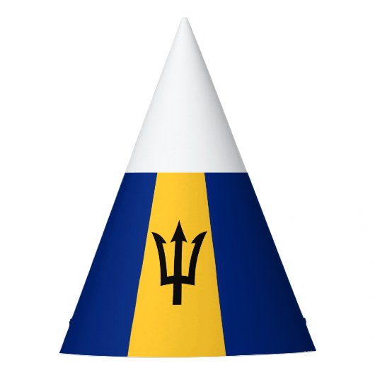 Patriottische vlag van Barbados Feesthoedjes (Voorkant)