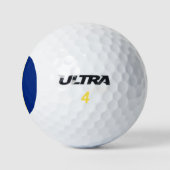 Patriottische vlag van Barbados Golfballen (Logo)