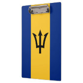 Patriottische vlag van Barbados Klembord (Links)