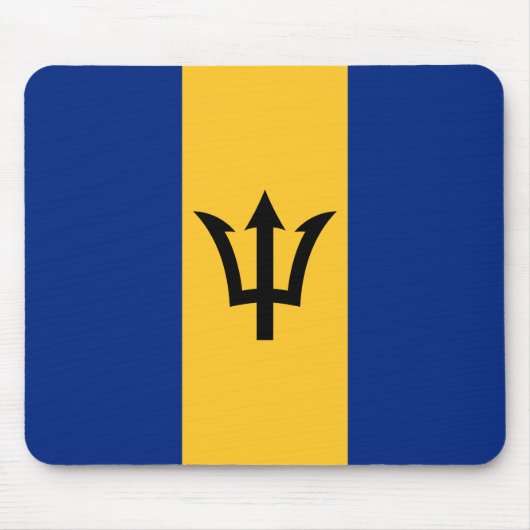 Patriottische vlag van Barbados Muismat (Voorkant)