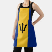 Patriottische vlag van Barbados Schort (Insitu)