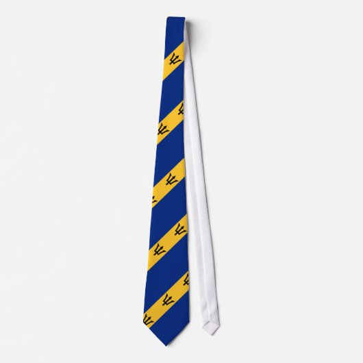 Patriottische vlag van Barbados Stropdas (Voorkant)