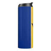 Patriottische vlag van Barbados Thermosbeker (Gedraaid links)