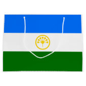 Patriottische vlag van Bashkortostan Groot Cadeauzakje (Voorkant)