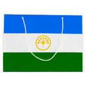 Patriottische vlag van Bashkortostan Groot Cadeauzakje (Achterkant)