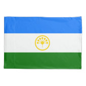 Patriottische vlag van Bashkortostan Kussensloop (Achterkant)