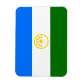Patriottische vlag van Bashkortostan Magneet (Verticaal)