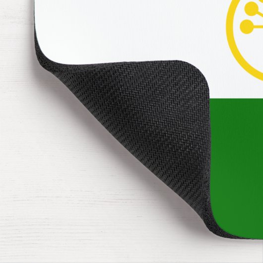 Patriottische vlag van Bashkortostan Muismat (Hoek)