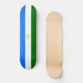 Patriottische vlag van Bashkortostan Persoonlijk Skateboard (Voorkant)