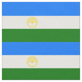 Patriottische vlag van Bashkortostan Stof (Close Up)