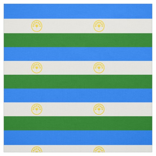 Patriottische vlag van Bashkortostan Stof (Swatch)