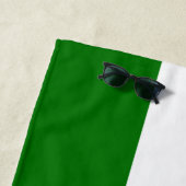 Patriottische vlag van Bashkortostan Strandlaken (In situ)