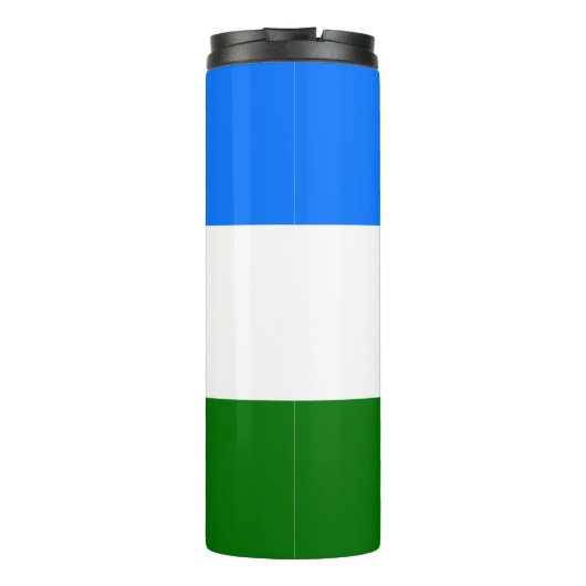 Patriottische vlag van Bashkortostan Thermosbeker (Achterkant)