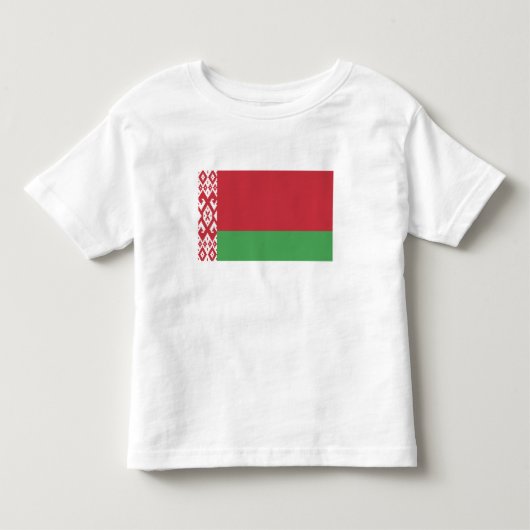 Patriottische vlag van Belarus Kinder Shirts (Voorkant)