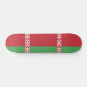 Patriottische vlag van Belarus Persoonlijk Skateboard (Horizontaal)