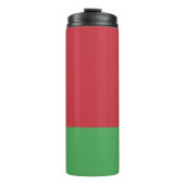 Patriottische vlag van Belarus Thermosbeker (Voorkant)