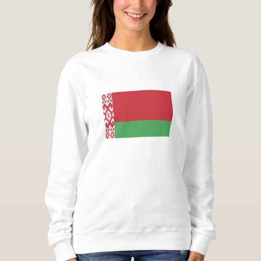 Patriottische vlag van Belarus Trui (Voorkant)