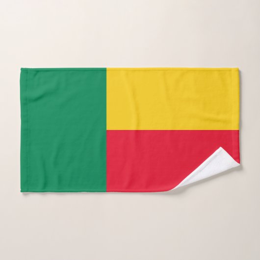 Patriottische vlag van Benin Bad Handdoek (Handdoek)