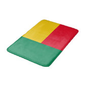 Patriottische vlag van Benin Badmat (Gekanteld)