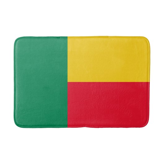 Patriottische vlag van Benin Badmat (Voorkant)