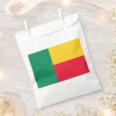 Patriottische vlag van Benin Bedankzakje (Geknipt)