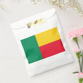 Patriottische vlag van Benin Bedankzakje (Gezegeld)