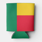 Patriottische vlag van Benin Blikjeskoeler (Voorkant)