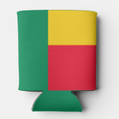 Patriottische vlag van Benin Blikjeskoeler (Achterkant)