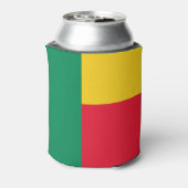 Patriottische vlag van Benin Blikjeskoeler (Blikje Achterkant)