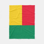 Patriottische vlag van Benin Fleece Deken (Voorkant)