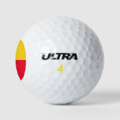 Patriottische vlag van Benin Golfballen (Logo)