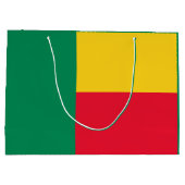 Patriottische vlag van Benin Groot Cadeauzakje (Achterkant)
