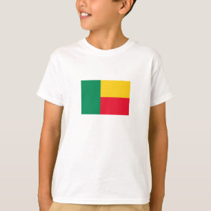 Patriottische vlag van Benin T-shirt