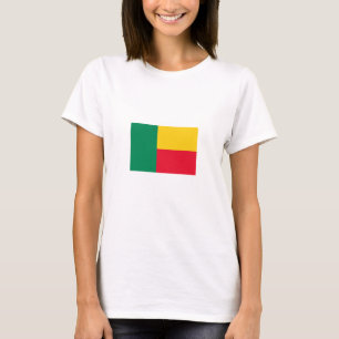 Patriottische vlag van Benin T-shirt