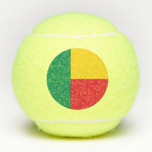 Patriottische vlag van Benin Tennisballen