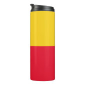 Patriottische vlag van Benin Thermosbeker (Geroteerd rechts)