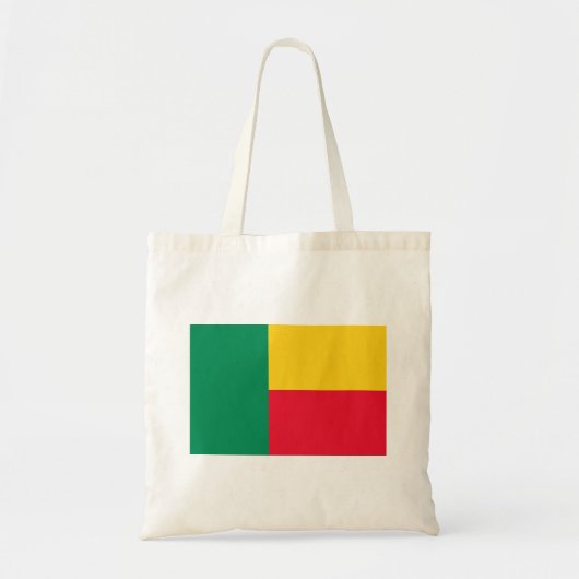 Patriottische vlag van Benin Tote Bag (Voorkant)
