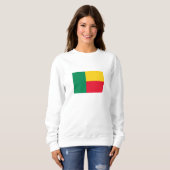 Patriottische vlag van Benin Trui (Voorkant volledig)