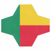 Patriottische vlag van Benin Voetbal (Enkel)