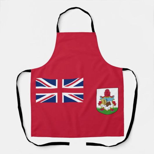 Patriottische vlag van Bermuda Schort (Voorkant)