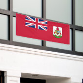 Patriottische vlag van Bermuda Spandoek (Buitenkant Gebouw)