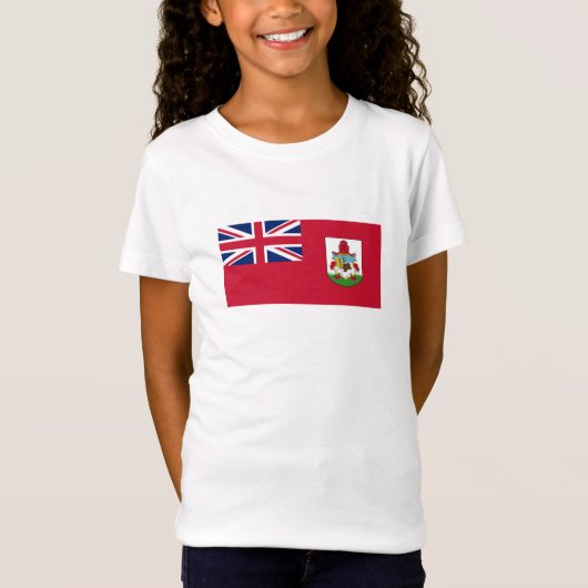 Patriottische vlag van Bermuda T-shirt (Voorkant)