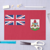 Patriottische vlag van Bermuda Tissuepapier (Craft)