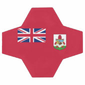 Patriottische vlag van Bermuda Voetbal (Enkel)